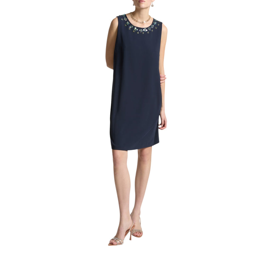 Abito donna elegante con ricamo