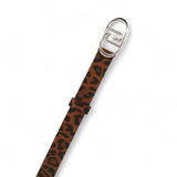 Cintura donna sottile animalier