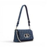 Borsa donna LaPuffy media in denim