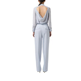 Pantaloni donna in fresco lana