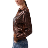 Maglia donna con paillettes