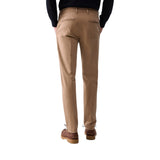 Pantaloni uomo chino in gabardine