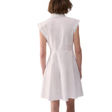 Abito donna corto in popeline