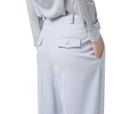 Pantaloni donna in fresco lana