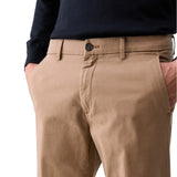 Pantaloni uomo chino in gabardine