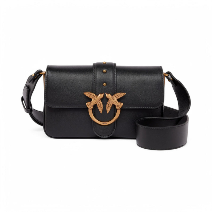 Borsa donna a spalla morbida Mini Love Bag in pelle