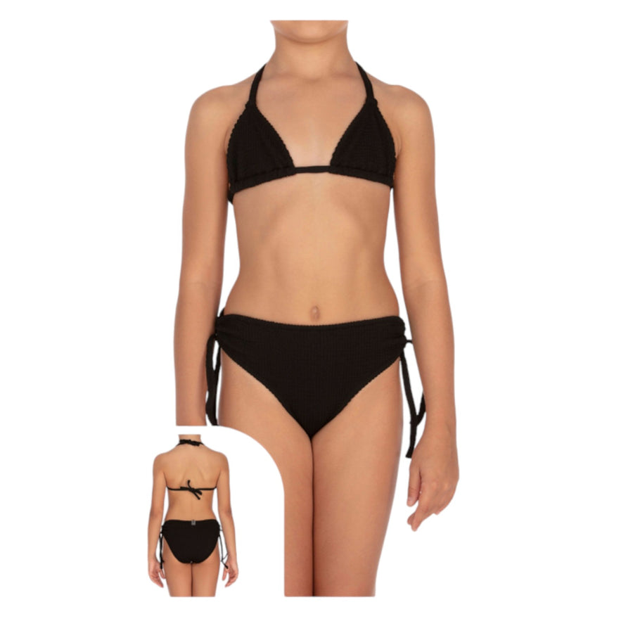 Bikini triangolo con slip fisso bimba