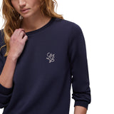 Felpa in scuba con logo