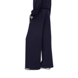 Pantaloni donna flare in scuba