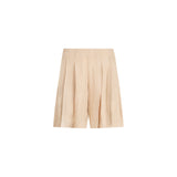 Short donna con pieghe