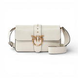 Borsa media a spalla Love Bag in pelle