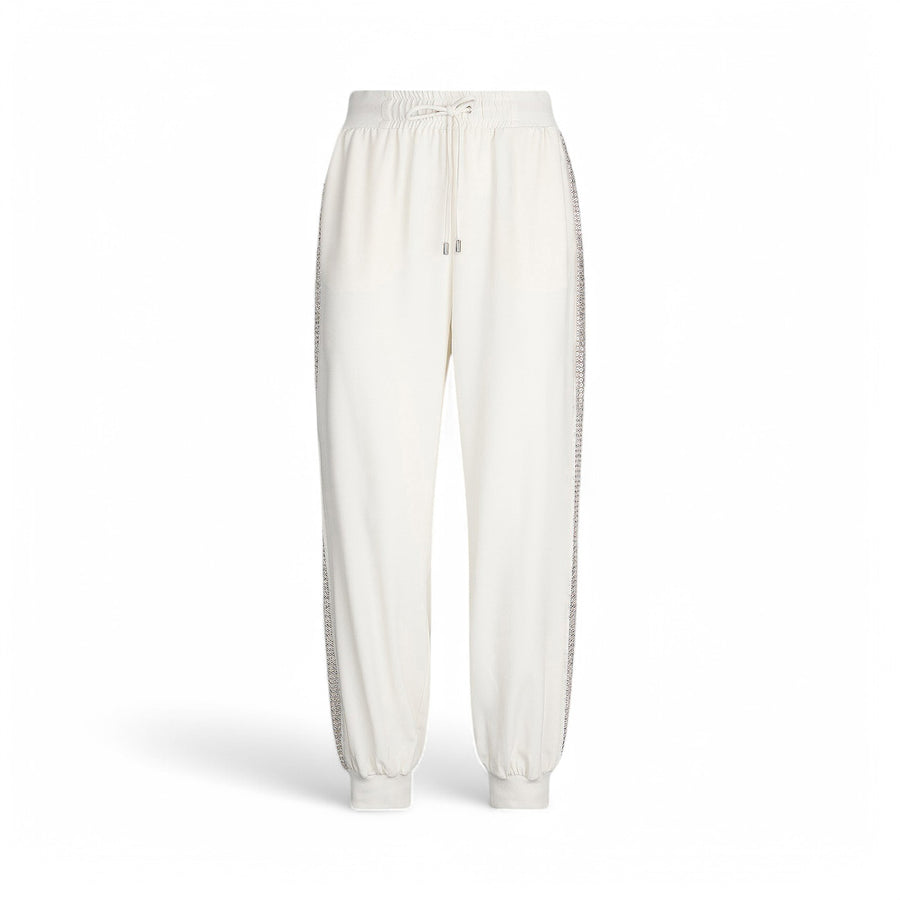 Pantaloni donna  jogging con paillettes