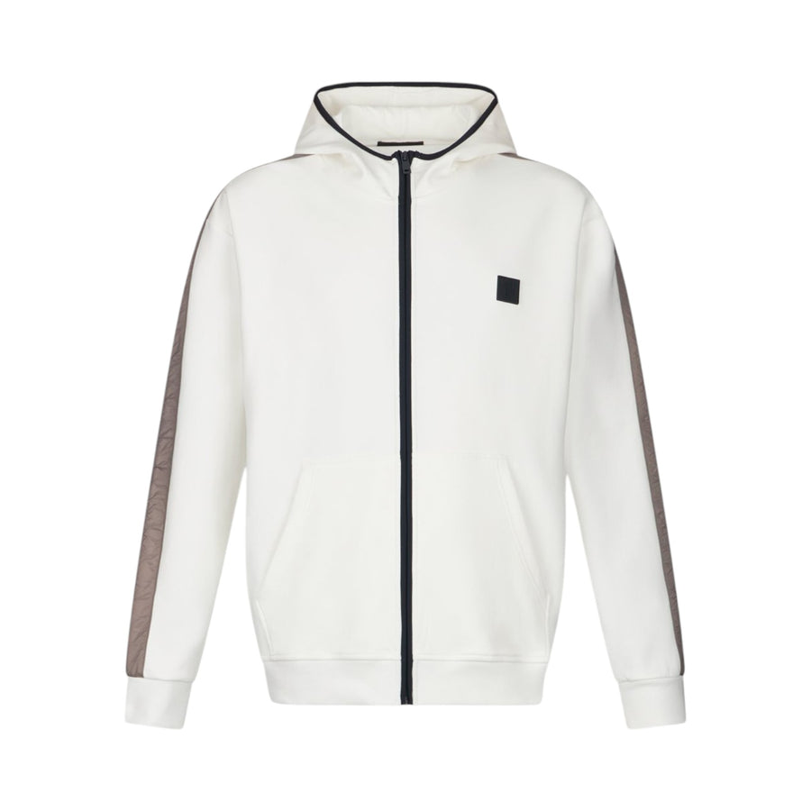 Felpa uomo con cappuccio e zip