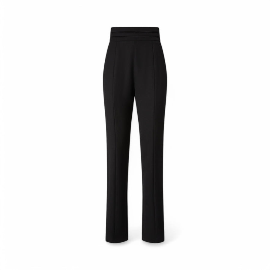 Pantaloni donna eleganti con spacchi sul retro