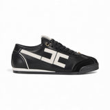 Sneaker donna in pelle con dettaglio logo