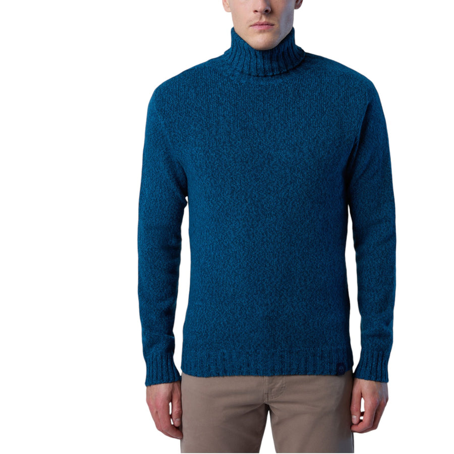 Maglione uomo dolcevita in lana