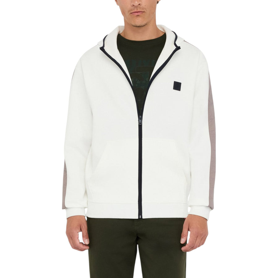Felpa uomo con cappuccio e zip