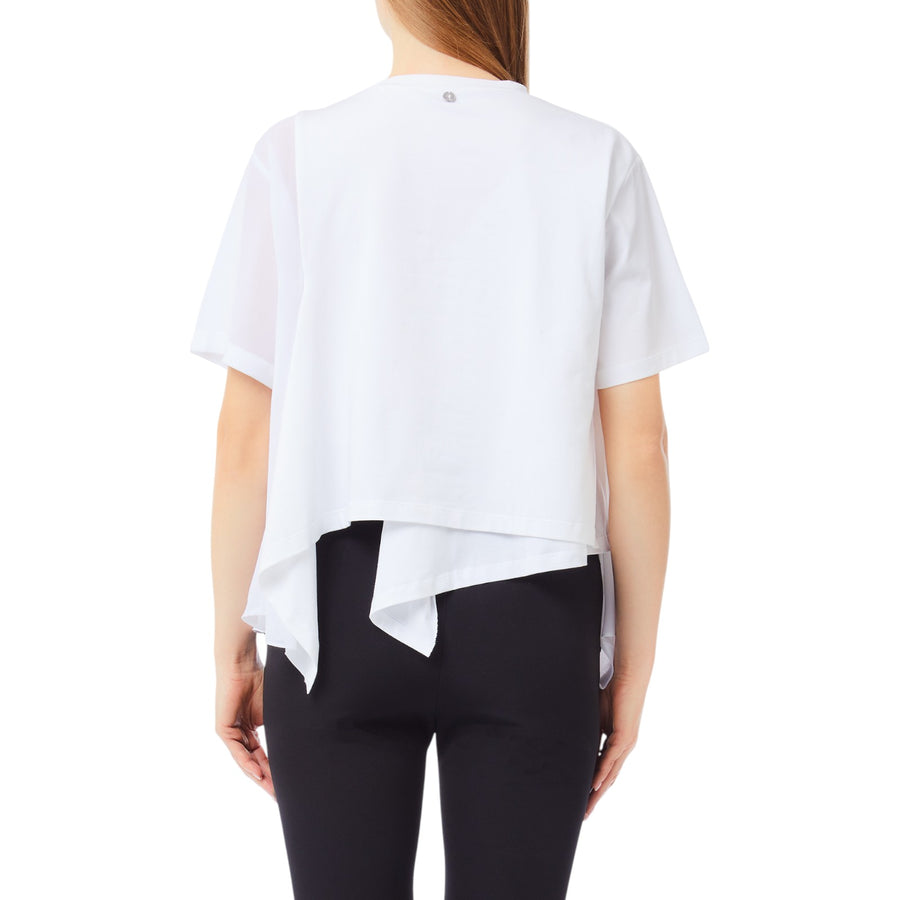 T-shirt donna con dettaglio gioiello