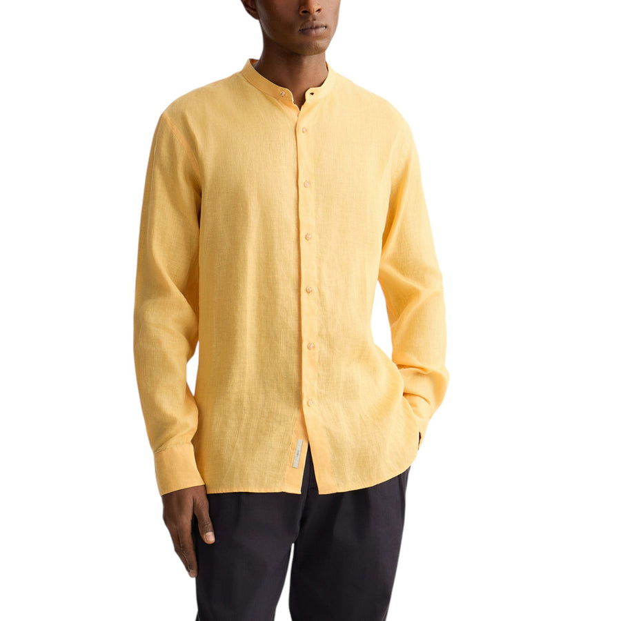 Camicia coreana 100% lino