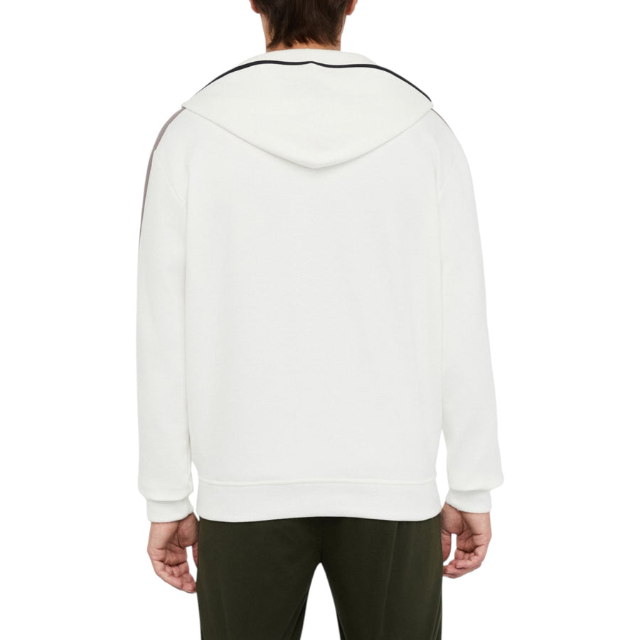 Felpa uomo con cappuccio e zip