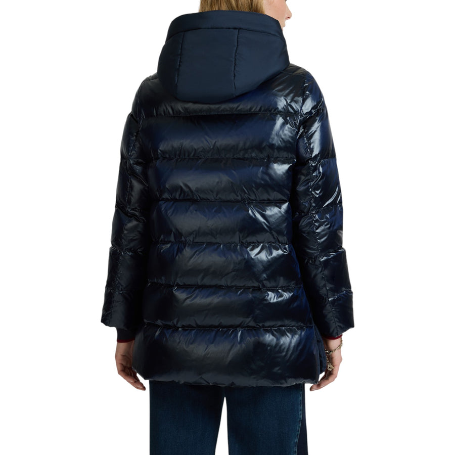 Piumino donna con cappuccio