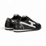 Sneaker donna in pelle con dettaglio logo
