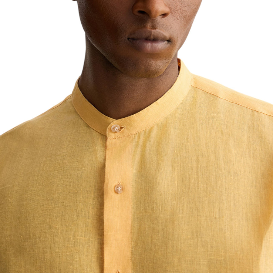 Camicia coreana 100% lino