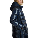 Piumino donna con cappuccio