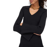 Abito donna corto in maglia