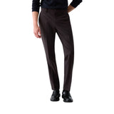 Pantaloni uomo chino in misto lana