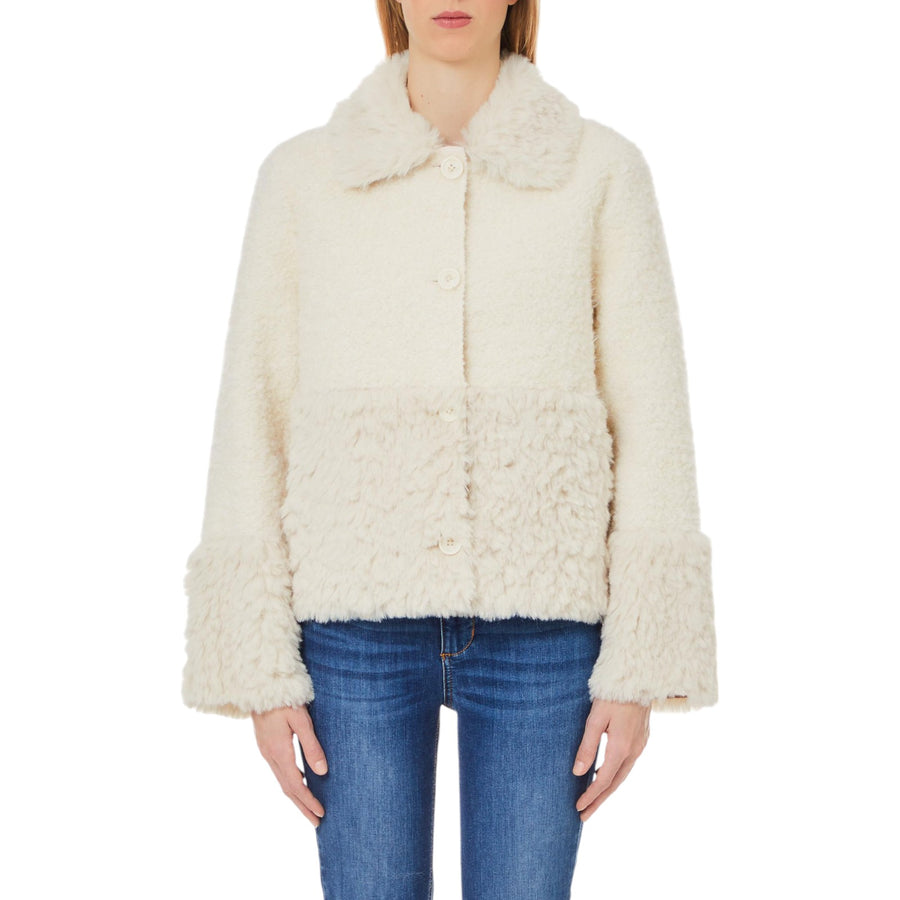 Giubbotto donna woolled fur ecosostenibile