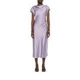 Abito donna  lungo in raso