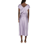 Abito donna  lungo in raso