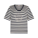 T-shirt donna a righe