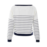Maglia donna a righe