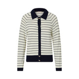 Cardigan donna a righe