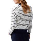 Cardigan donna a righe