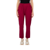 Pantaloni slim fit con risvolto