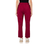 Pantaloni slim fit con risvolto