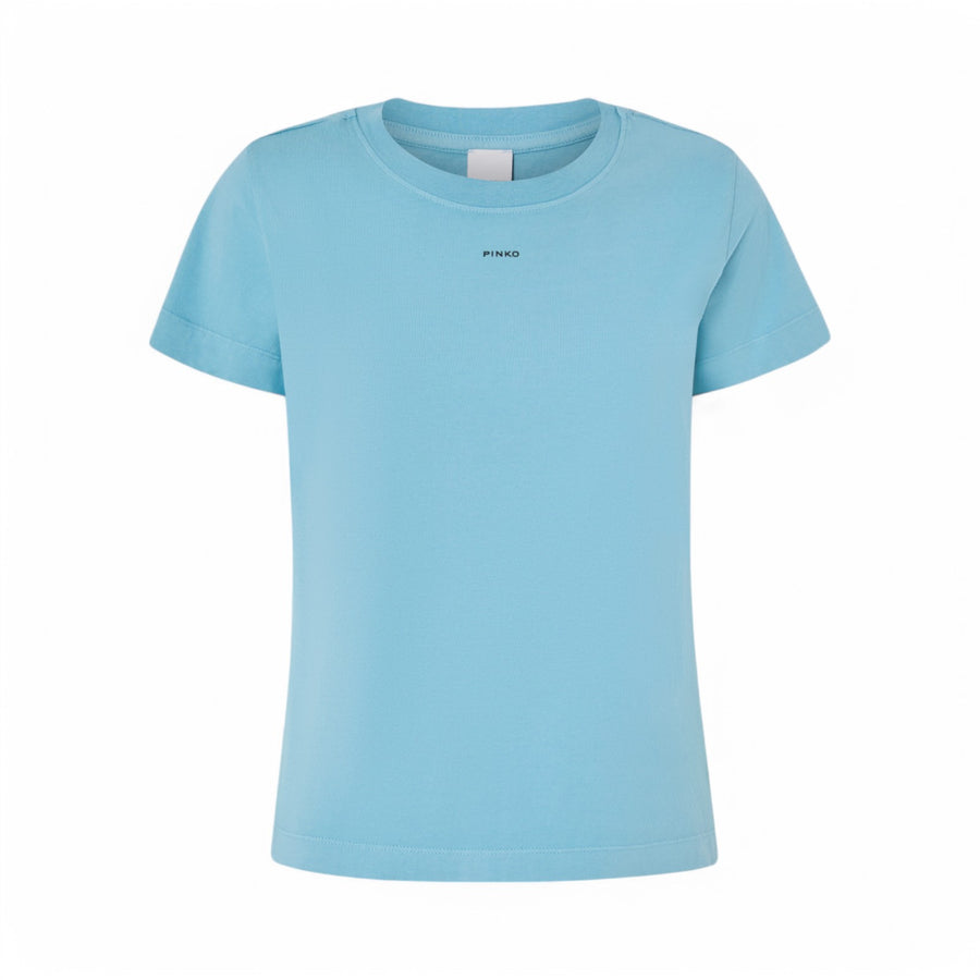 T-shirt donna mini logo PINKO