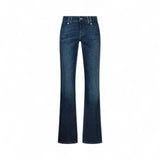 Jeans donna bootcut a vita bassa