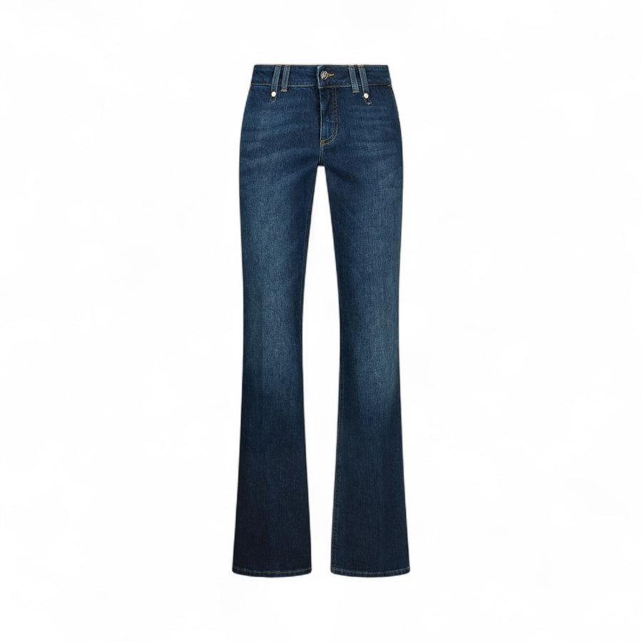 Jeans donna bootcut a vita bassa