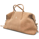 Borsa donna a bauletto New Business grande in suede