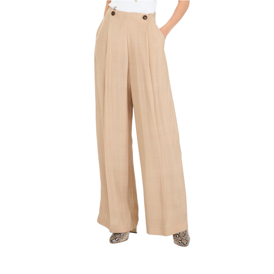 Pantaloni donna wide leg