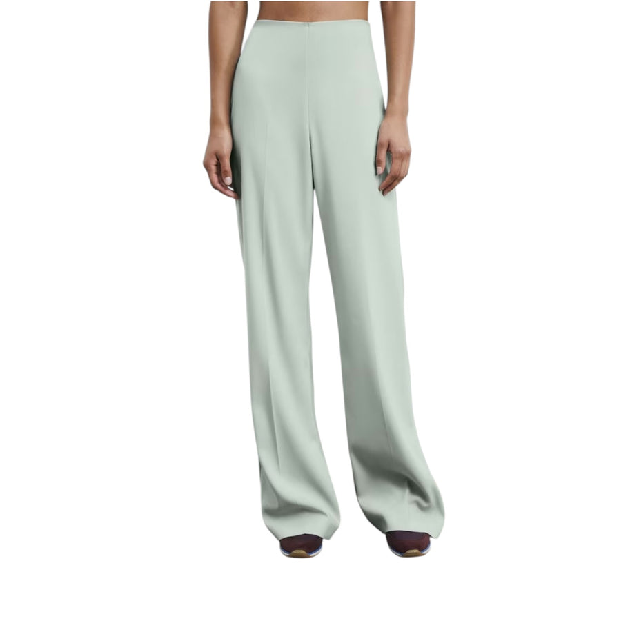 Pantaloni donna a palazzo con cintura