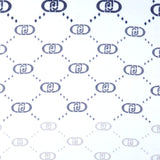 Stola donna degradè con logo