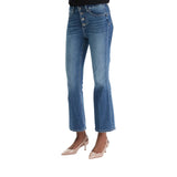 Jeans donna  skinny a vita alta