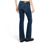 Jeans donna bootcut a vita bassa