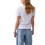 T-shirt donna con applicazioni