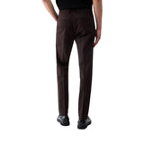 Pantaloni uomo chino in gabardine